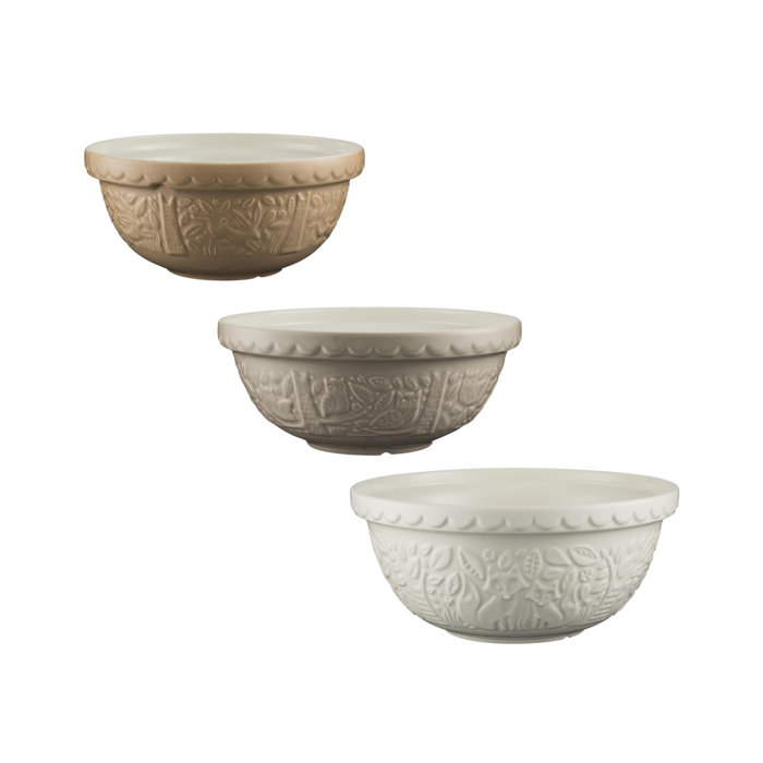 Mason Cash Earthenware Mixing Bowl Set & Reviews Wayfair
